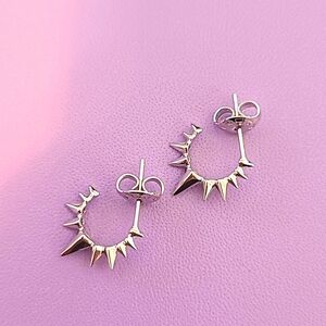 NEW Gabriella's little sista hoops Silver